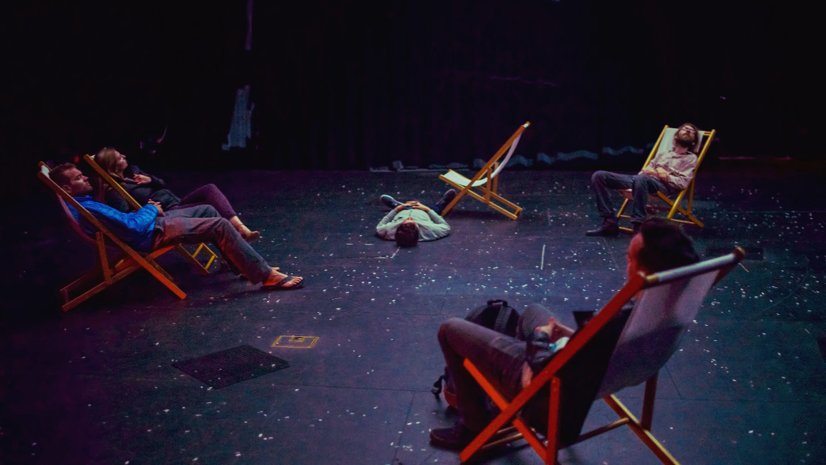 Trapped in the Clouds, Pondering the Night by Robert Blatt